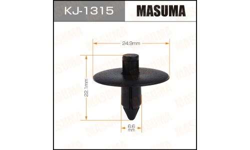 Клипса крепежная Masuma KJ-1315 (OEM 90467-07148)