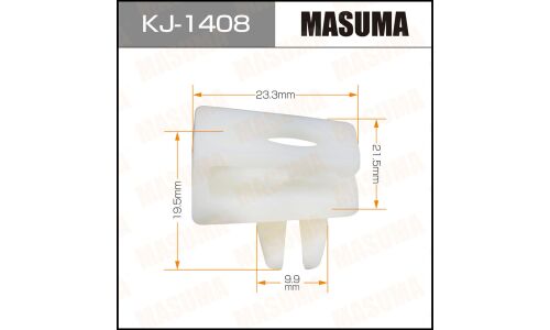 Клипса крепёжная бампера Masuma, для Toyota, арт. KJ-1408