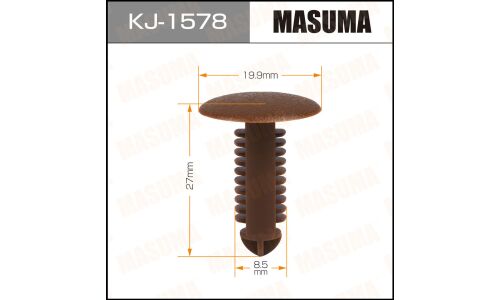 Клипса крепёжная обшивки салона Masuma, для Nissan, арт. KJ-1578