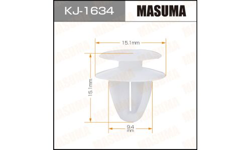 Клипса крепёжная обшивки салона Masuma, для Mitsubishi, арт. KJ-1634