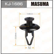 Клипса крепёжная защиты двигателя Masuma, для Mitsubishi, арт. KJ-1686