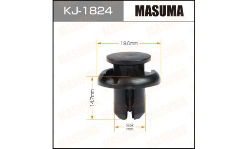 Клипса крепёжная решетки радиатора Masuma, для Honda, арт. KJ-1824