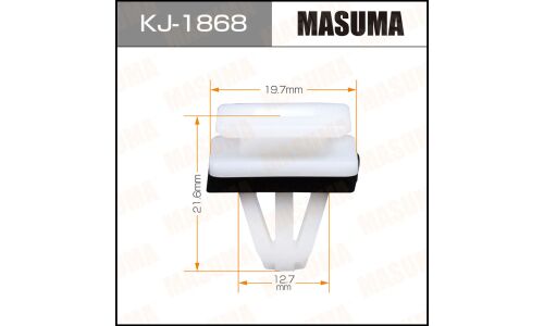 Клипса крепёжная накладок порога Masuma, для Honda, арт. KJ-1868