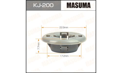 Клипса крепёжная опоры капота Masuma, для Toyota, арт. KJ-200