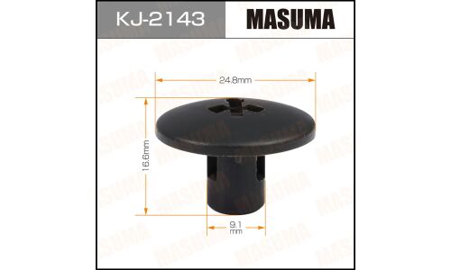 Клипса крепёжная обшивки пола Masuma, для Subaru, арт. KJ-2143