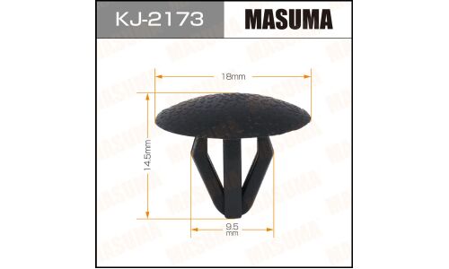 Клипса крепежная Masuma KJ-2173 (OEM 90467-10018)