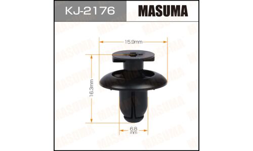 Клипса крепёжная обшивки багажника Masuma, для Toyota, арт. KJ-2176
