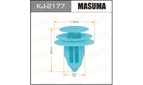Клипса крепёжная обшивки салона Masuma, для Toyota, арт. KJ-2177