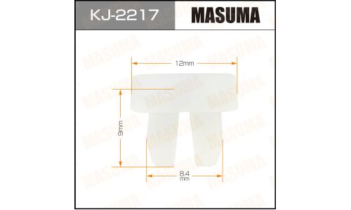 Клипса крепёжная решетки радиатора Masuma, для Honda, арт. KJ-2217