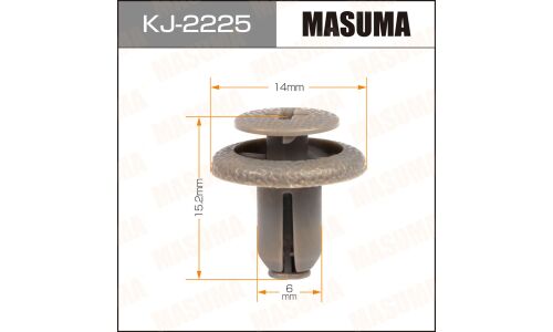 Клипса крепёжная бампера Masuma, для Toyota, арт. KJ-2225