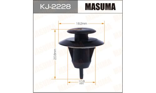 Клипса крепёжная деталей кузова Masuma, для Lexus, Toyota, арт. KJ-2228