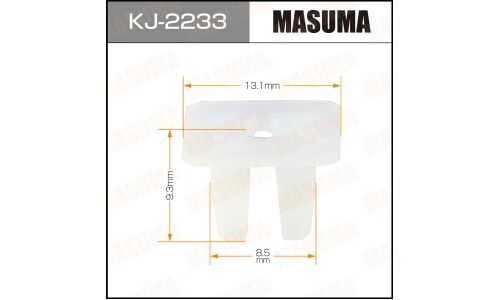 Клипса крепёжная деталей кузова Masuma, для Toyota, арт. KJ-2233