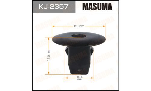 Клипса крепёжная кузова Masuma, для Honda, арт. KJ-2357