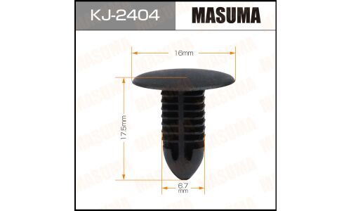 Клипса крепёжная напольного покрытия Masuma, для Toyota, арт. KJ-2404