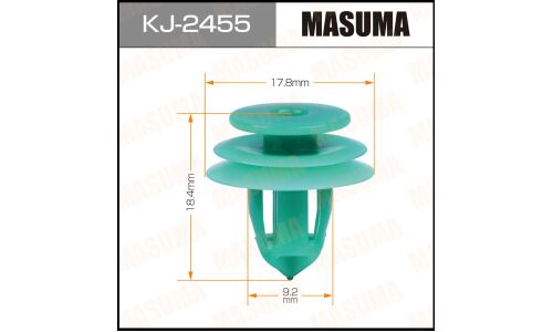 Клипса крепёжная обшивки салона Masuma, для Honda, арт. KJ-2455