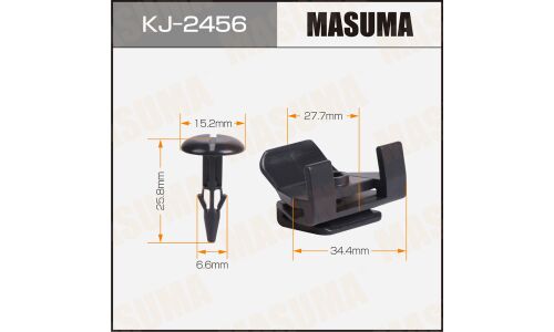 Клипса крепёжная подкрылок Masuma, для Toyota, арт. KJ-2456