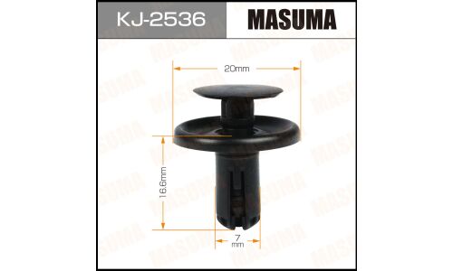 Клипса крепёжная деталей багажника Masuma, для Toyota, арт. KJ-2536