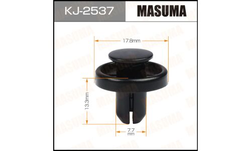 Клипса крепёжная подкрылок и порогов Masuma, для Subaru, арт. KJ-2537