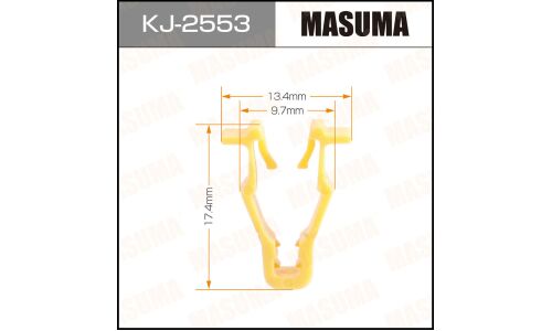 Клипса крепёжная деталей кузова Masuma, для Honda, Nissan, арт. KJ-2553