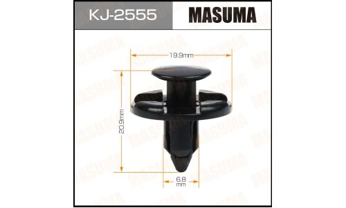 Клипса крепёжная жабо Masuma, для Subaru, арт. KJ-2555
