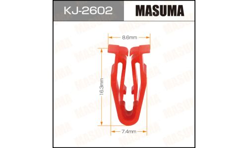 Клипса крепёжная деталей кузова Masuma, для Honda, арт. KJ-2602