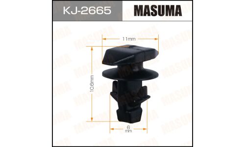 Клипса крепёжная деталей кузова Masuma, для Honda, арт. KJ-2665