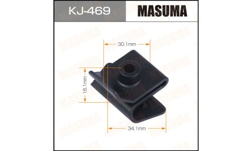 Клипса крепёжная защиты днища Masuma, для Lexus, Toyota, арт. KJ-469