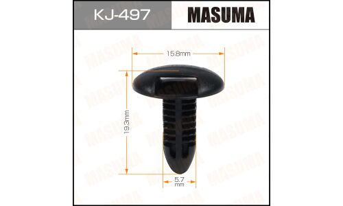 Клипса крепёжная деталей салона Masuma, для Lexus, Toyota, арт. KJ-497