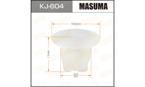 Клипса крепёжная брызговиков и крыльев Masuma, для Nissan, арт. KJ-604