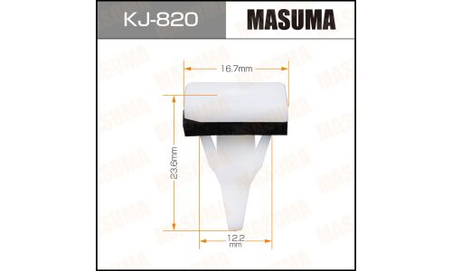 Клипса крепёжная накладок дверей Masuma, для Mitsubishi, арт. KJ-820
