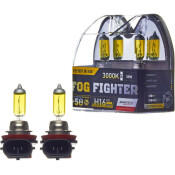 Лампа галогенная Avantech Fog Fighter H16 (PGJ19-3, T11), 12В, 19Вт (соответствует 30Вт), 3000К, комплект 2 шт, арт. AB3016