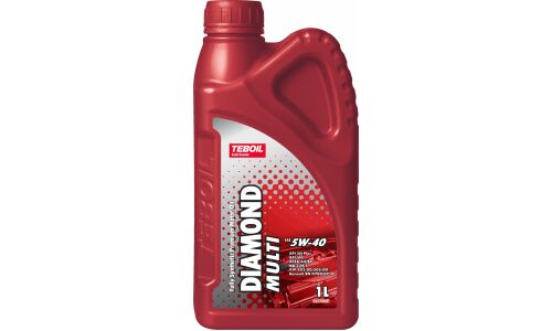 Масло моторное Teboil Diamond Multi 5w40, синтетическое, API SN+, ACEA A3/B4, универсальное, 1л, арт. 3455080
