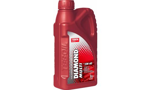 Масло моторное Teboil Diamond Multi 5w40, синтетическое, API SN+, ACEA A3/B4, универсальное, 1л, арт. 3455080