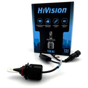 Лампа светодиодная HiVision LED A1 HIR2(9012) (PX22d, T11), 12В, 20Вт (соответствует 55Вт), 6000К, комплект 2 шт, арт. Л0385