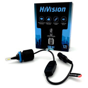 Лампа светодиодная HiVision LED A1 H11, H8, H16 (PGJ19-1, PGJ19-2, PGJ19-3, T11), 12В, 20Вт (соответствует 55Вт), 3000К, комплект 2 шт, арт. Л0365