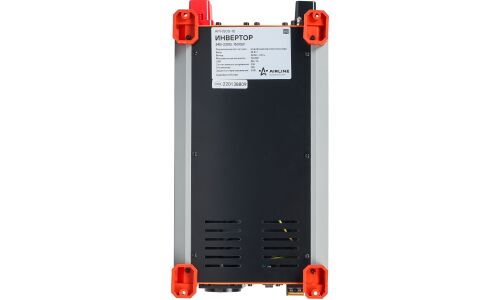 Инвертор напряжения Airline, 24В(DC)→220В(AC), 50Гц, 1500Вт, (+2xUSB 5В), арт. API-1500-10