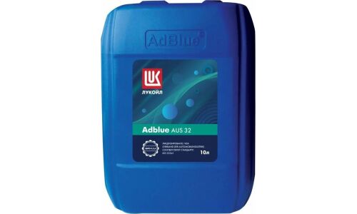 Раствор мочевины Лукойл AdBlue (AUS 32), для систем SCR, 10л, арт. 1390003