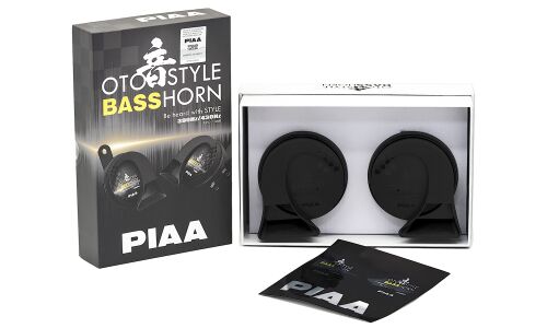 Сигнал звуковой PIAA OTOSTYLE BASSHORN, рупорный, частота 390/430Гц, громкость 112дБ, комплект 2 шт, арт. HO-16