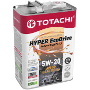 Масло моторное Totachi HYPER EcoDrive Advanced 5w20, синтетическое, API SP, ILSAC GF-6A, для бензинового двигателя, 4л, арт. E1404