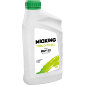 Масло моторное Micking Turbo Diesel PRO3 10w30, минеральное, API CH-4, для дизельного двигателя, 1л, арт. M1238 Масло моторное Micking Turbo Diesel PRO3 10w30, минеральное, API CH-4, для дизельного двигателя, 1л, арт. M1238