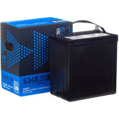 Аккумулятор FB Echno HV S34B20L, 35Ач, CCA 270A, необслуживаемый, с технологией AGM, для гибридных автомобилей Аккумулятор FB Echno HV S34B20L, 35Ач, CCA 270A, необслуживаемый, с технологией AGM, для гибридных автомобилей