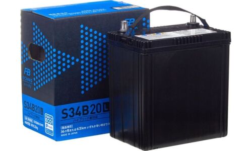 Аккумулятор FB Echno HV S34B20L, 35Ач, CCA 270A, необслуживаемый, с технологией AGM, для гибридных автомобилей