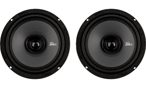 Широкополосные динамики ACV DR6 DRALL, 6.5" (16.5см), 70/210Вт, 70-18000Гц, 2 динамика