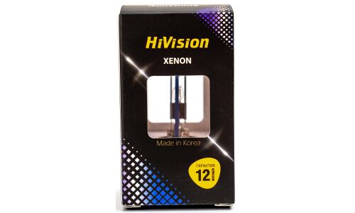 Лампа ксеноновая HiVision Xenon D2R (P32d-3), 85В, 35Вт, 6000К, 1 шт