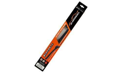 Щетка стеклоочистителя Autobacs Wiper Blade, 375мм (15"), бескаркасная, всесезонная, со спойлером, 10 переходников, 1 шт, арт. API38