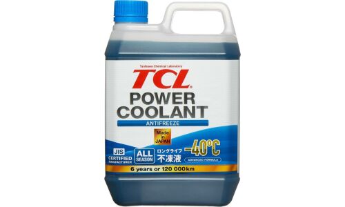 Антифриз TCL Power Coolant Blue, SLLC, синий, -40°C, 2л, арт. PC2-40B