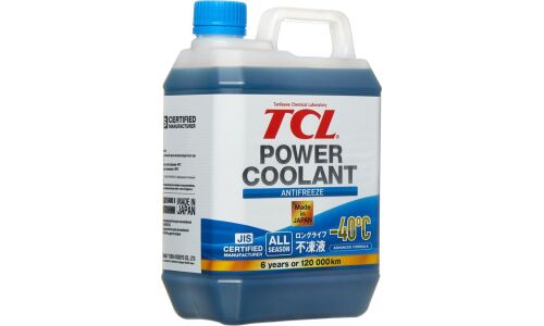 Антифриз TCL Power Coolant Blue, SLLC, синий, -40°C, 2л, арт. PC2-40B