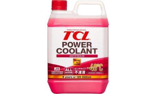 Антифриз TCL Power Coolant, SLLC, розовый, -40°C, 2л, арт. PC2-40R