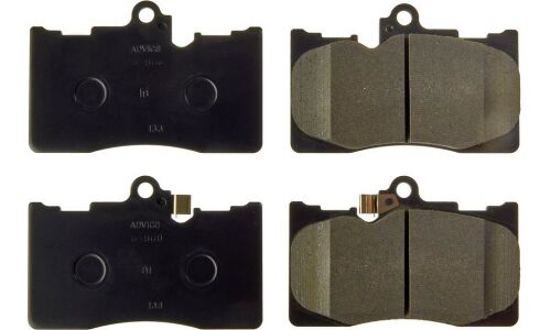 Колодки тормозные дисковые Advics передние, комплект на ось (4 шт), арт. SN133P