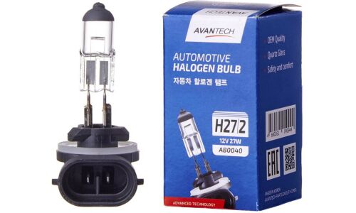 Лампа галогенная Avantech Halogen Bulb H27W/2 (PGJ13, T9), 12В, 27Вт, 3200К, 1 шт, арт. AB0040